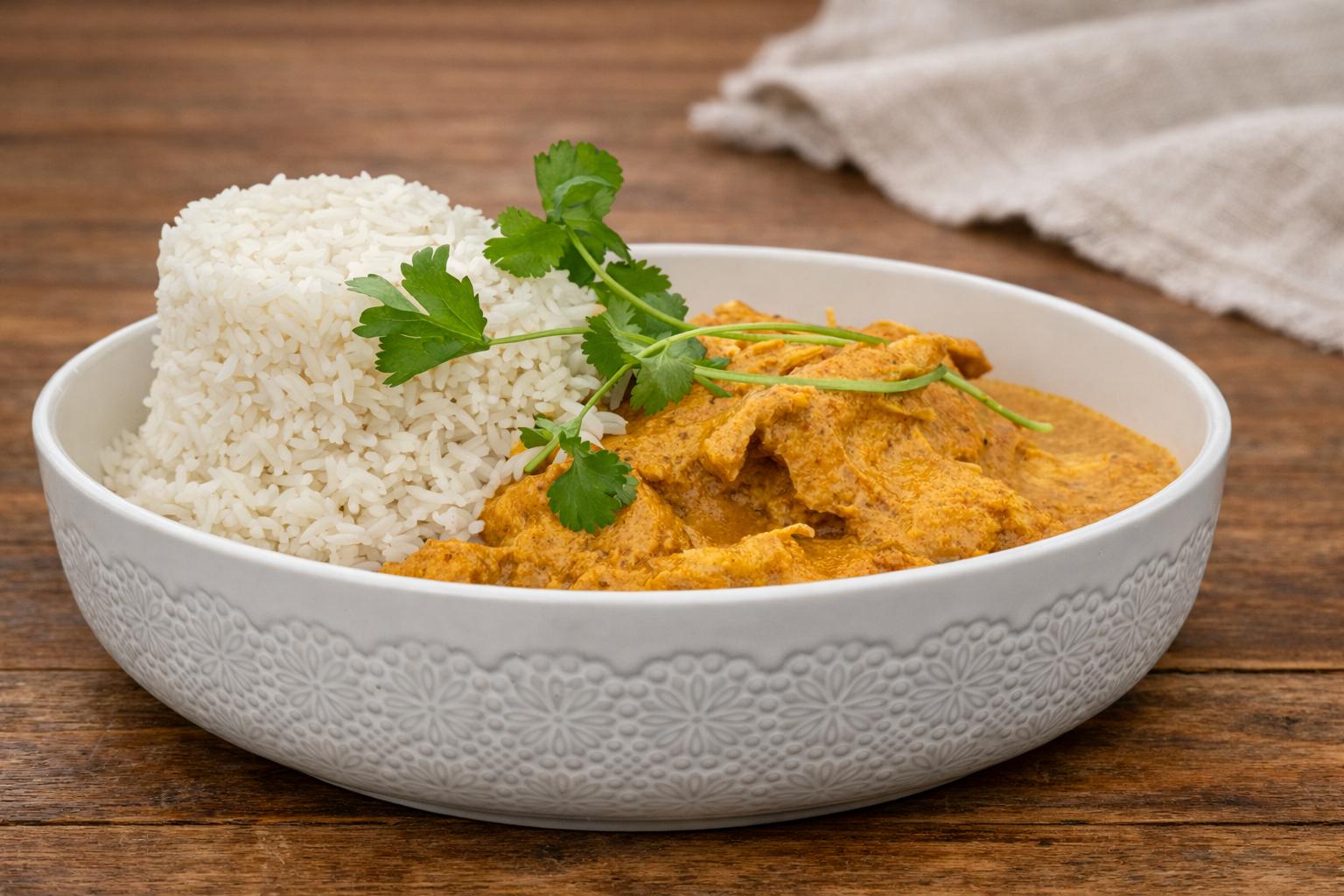 August 17, 2026 Monday - Cashew & Coconut Chicken Korma