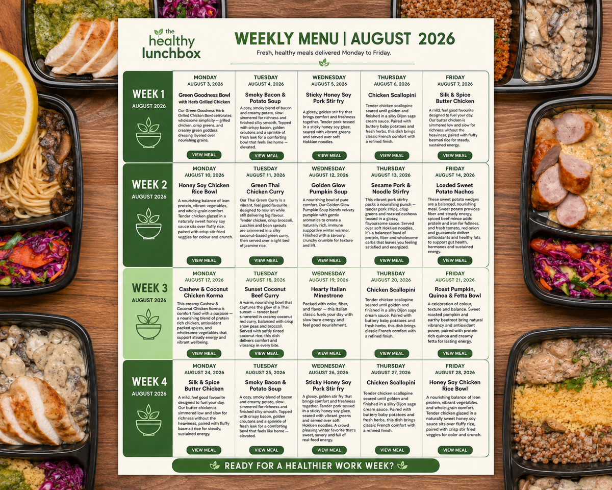 Weekly Lunch Subscription – 5 Lunches