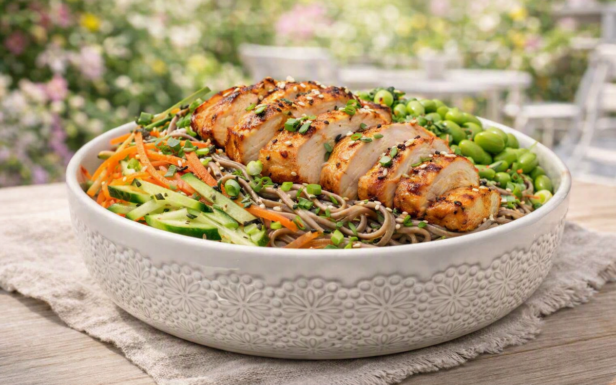 September 23, 2026 Wednesday - Chicken Soba Fusion Bowl