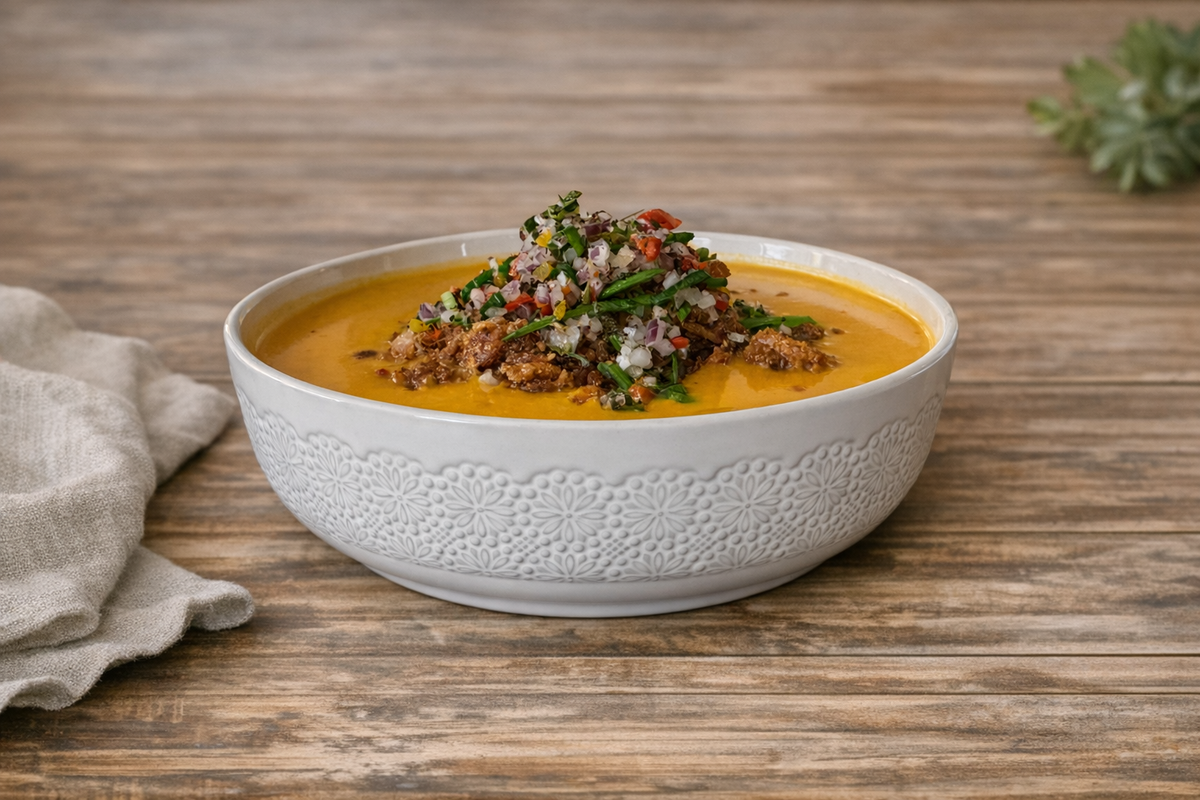 August 12, 2026 Tuesday - Golden Glow Pumpkin Soup